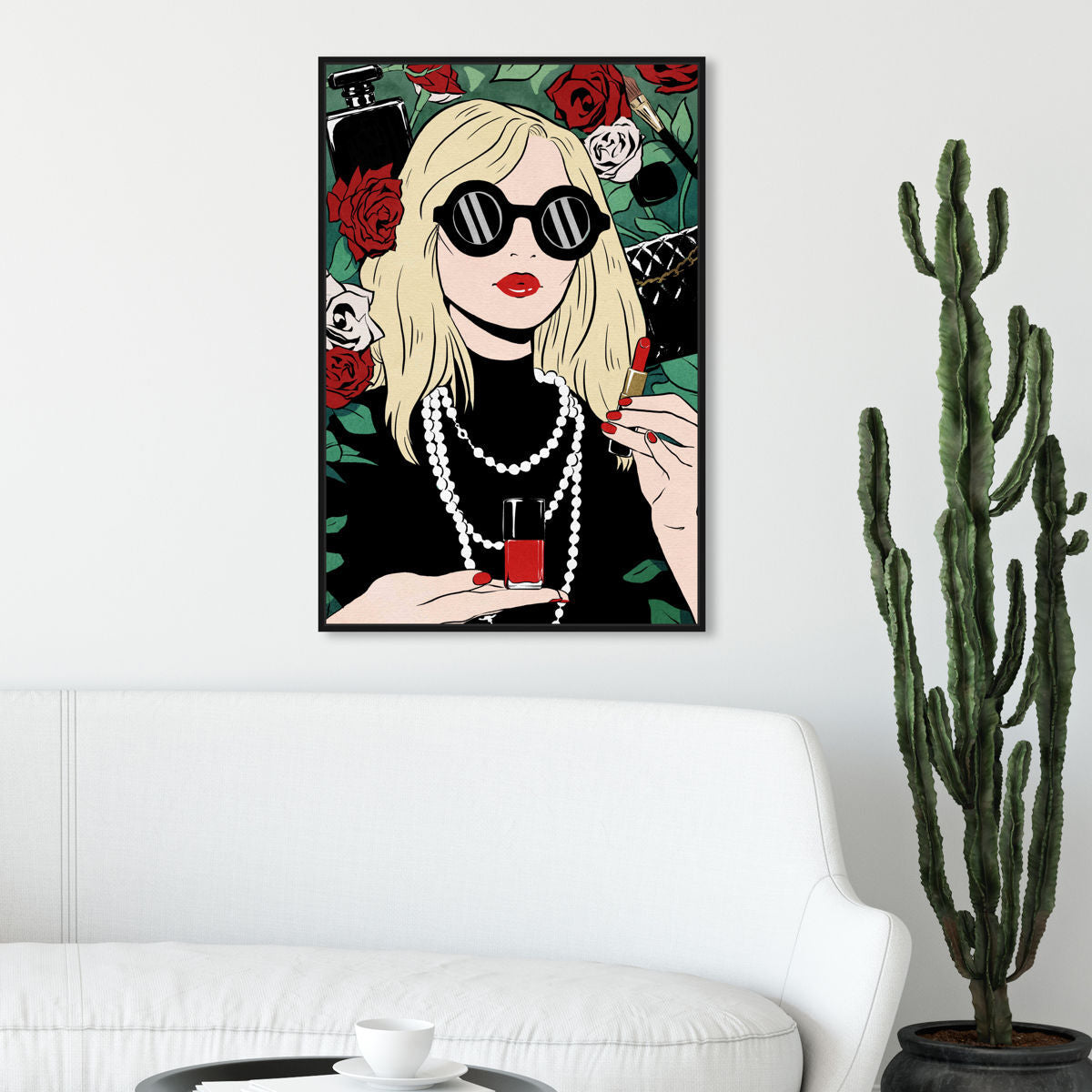 36x54/Framed Canvas/BFL