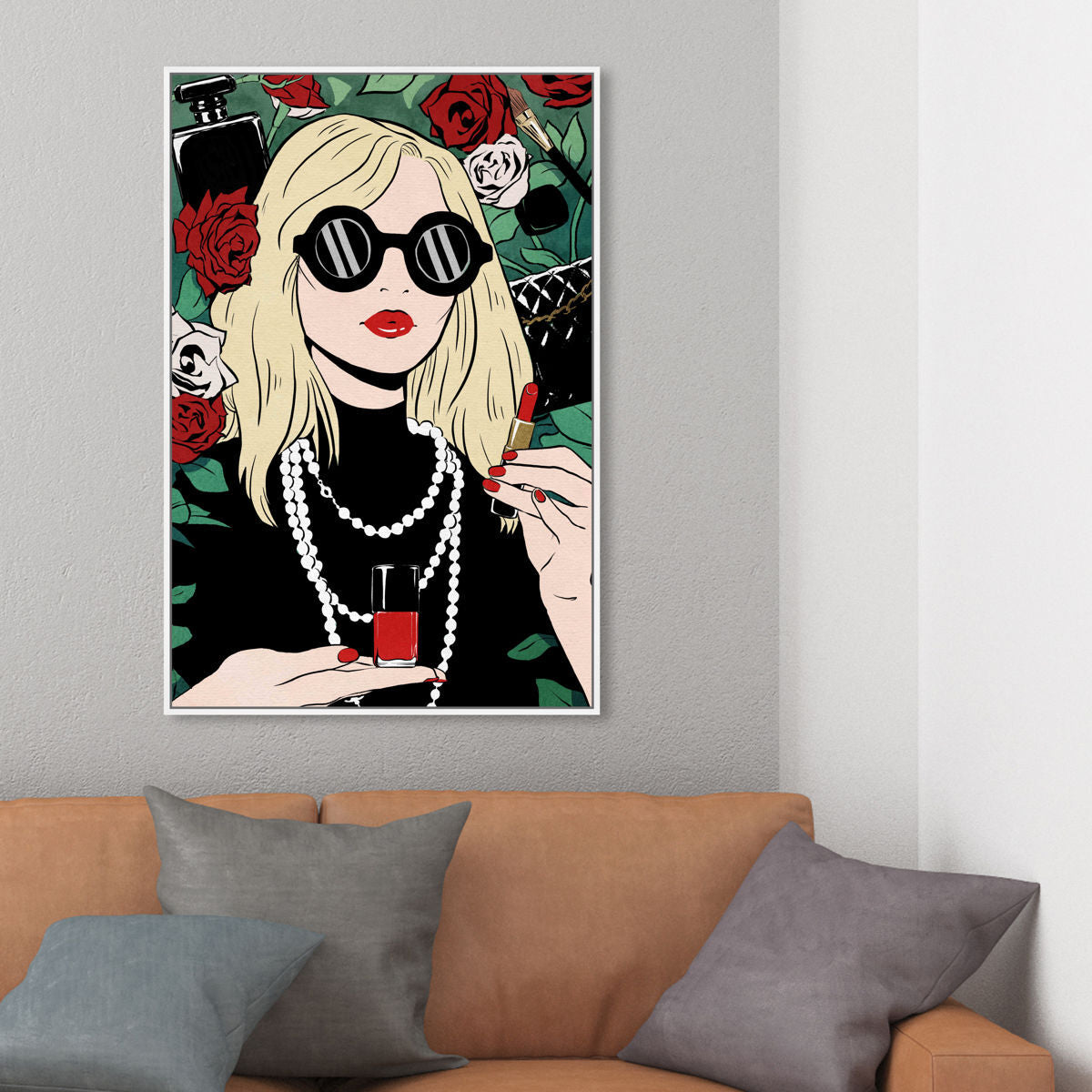 36x54/Framed Canvas/WFL