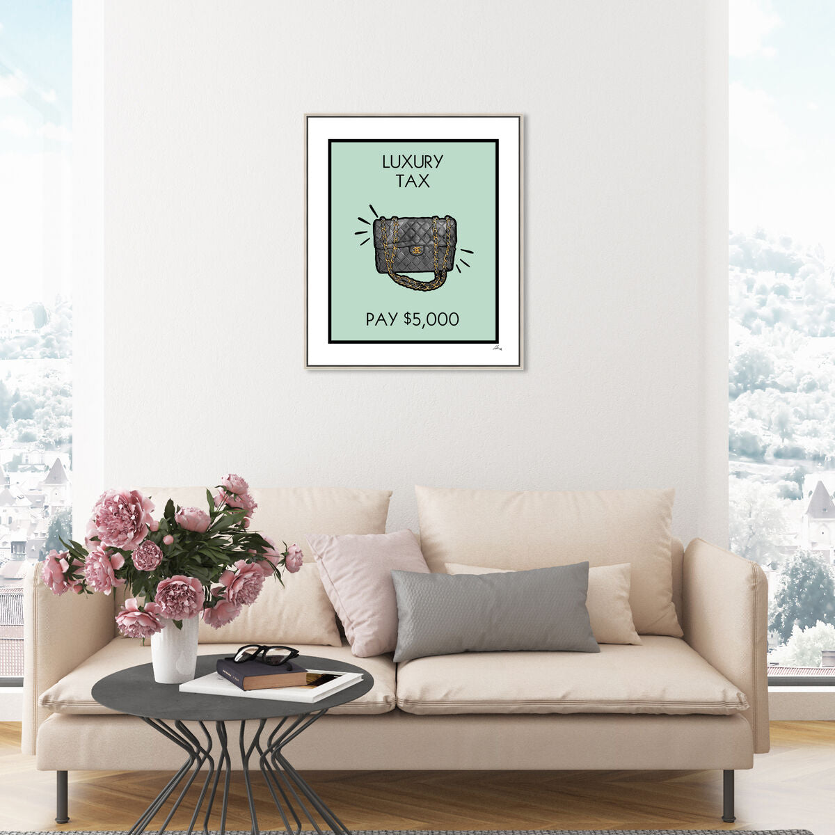36x45/Framed Canvas/CFL