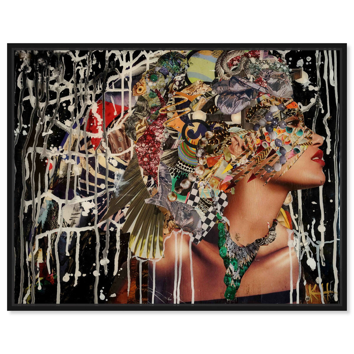54x36/Framed Canvas/BFL