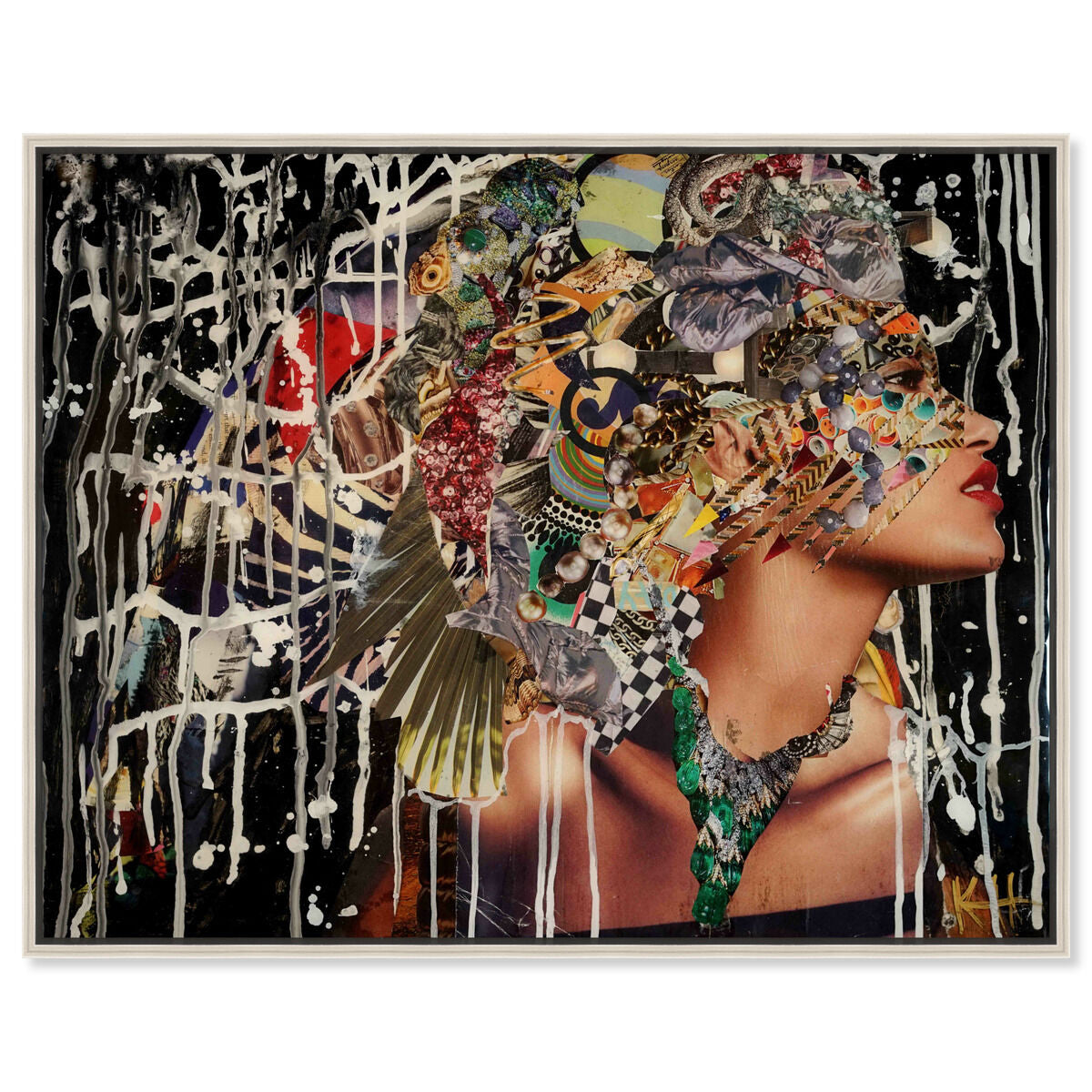 54x36/Framed Canvas/CFL