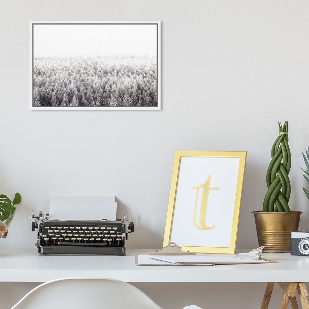 54x36/Framed Canvas/WFL