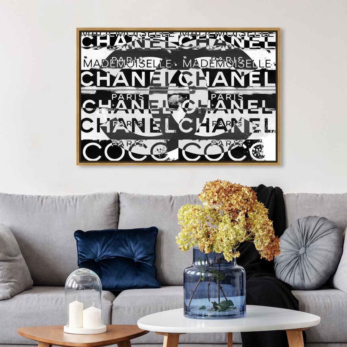 54x36/Framed Canvas/PSGLD