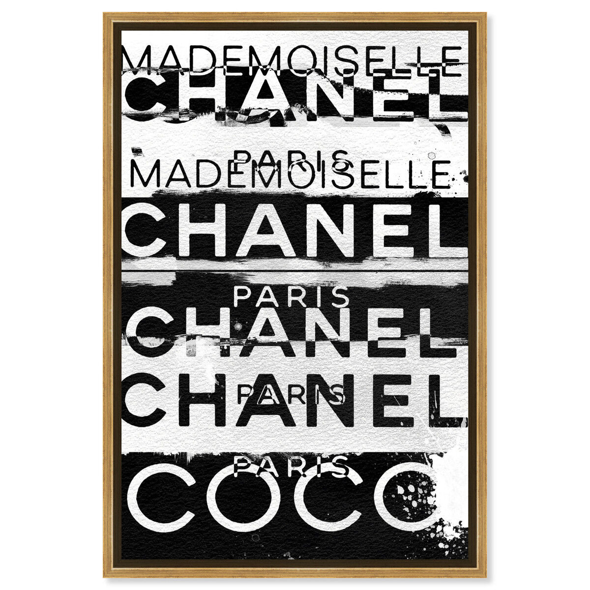 36x54/Framed Canvas/PSGLD