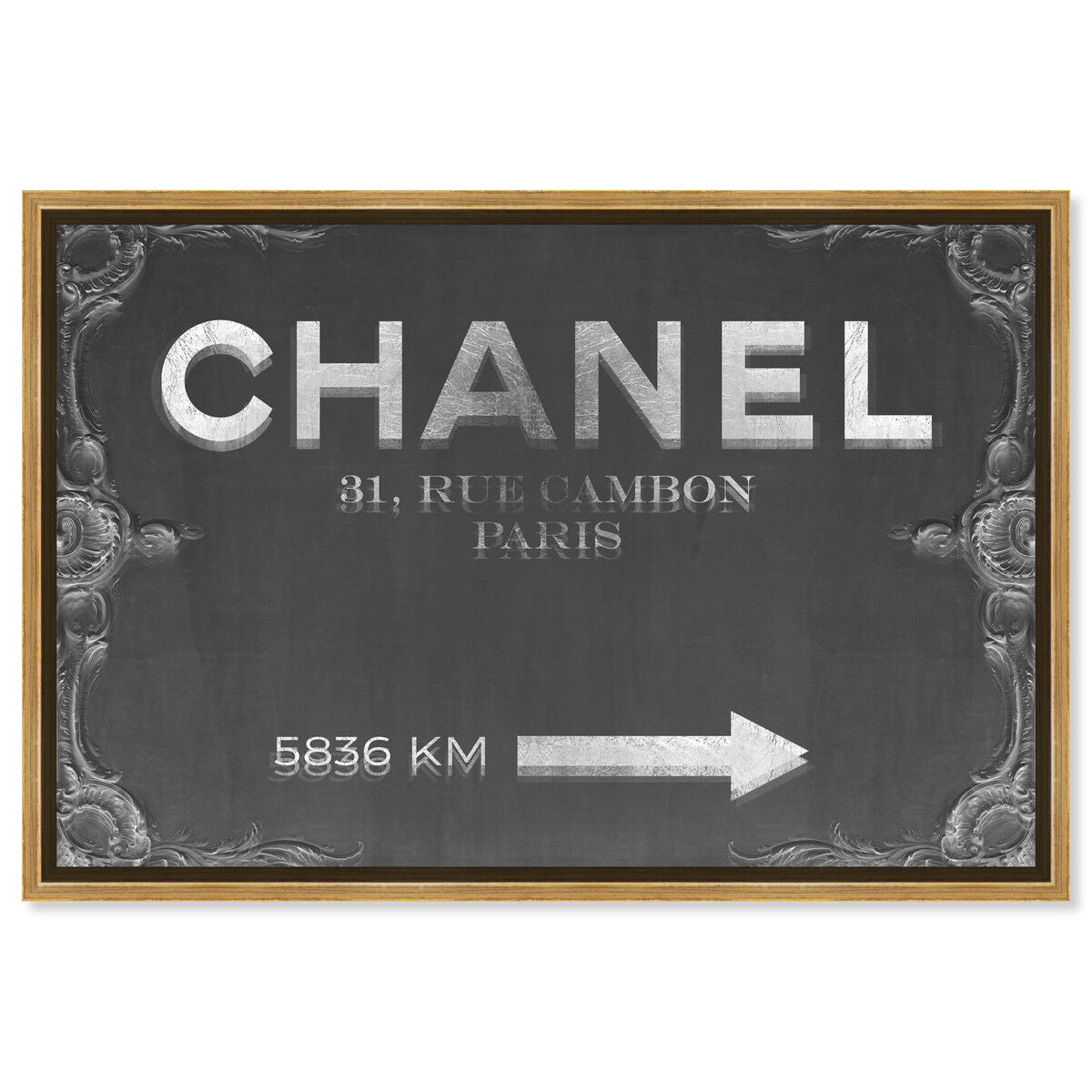 54x36/Framed Canvas/PSGLD