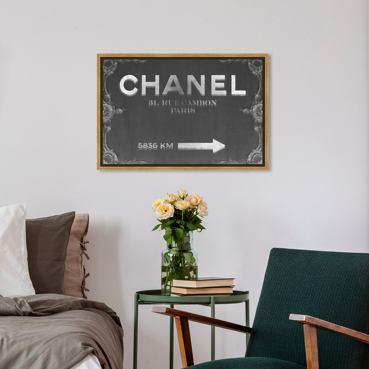 54x36/Framed Canvas/PSGLD
