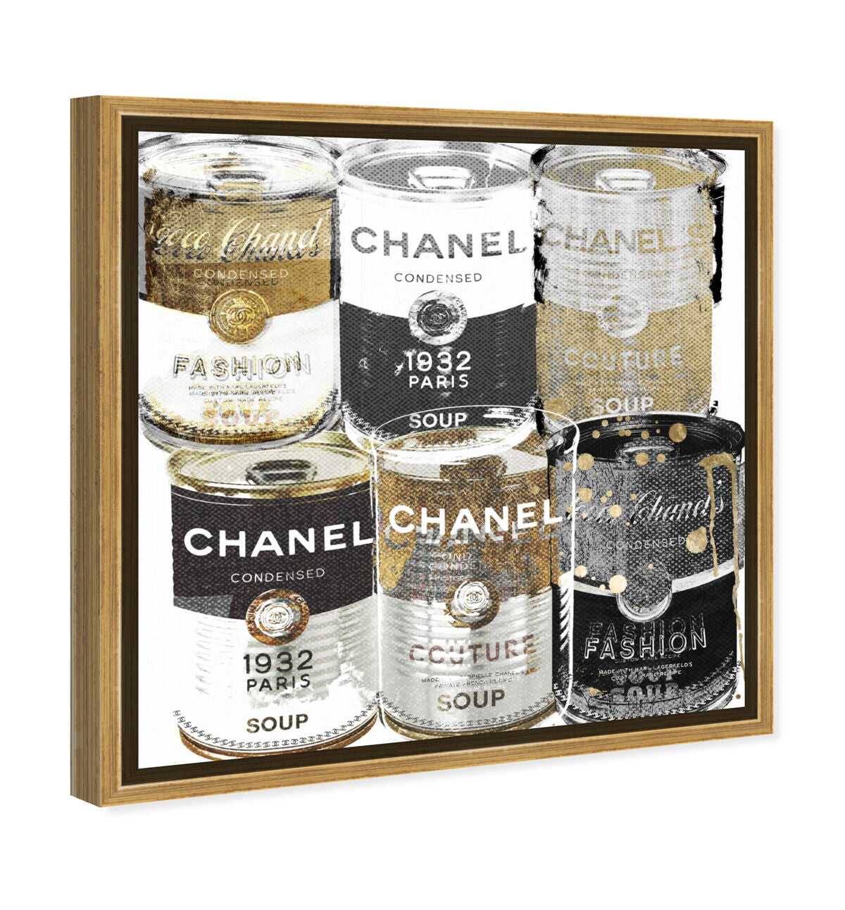 40x40/Framed Canvas/PSGLD