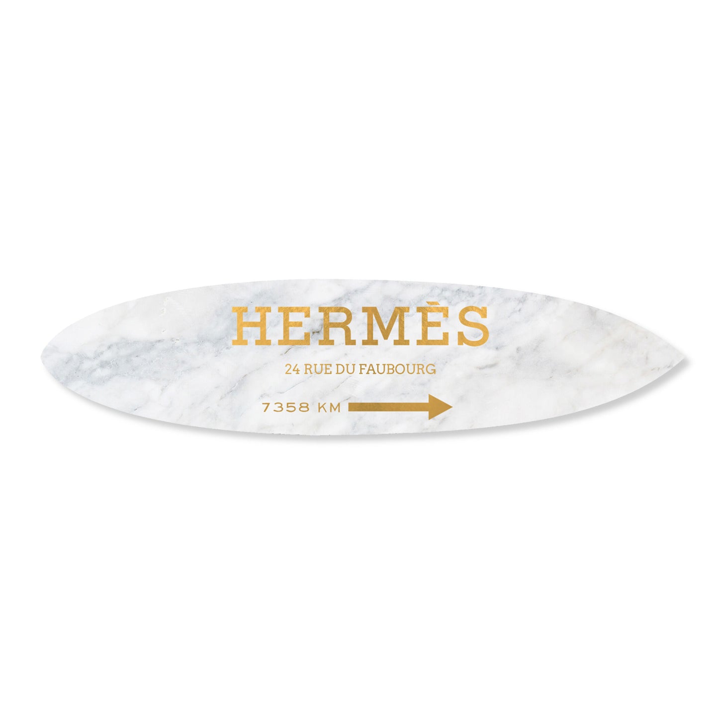 Fab Surfboard Marble