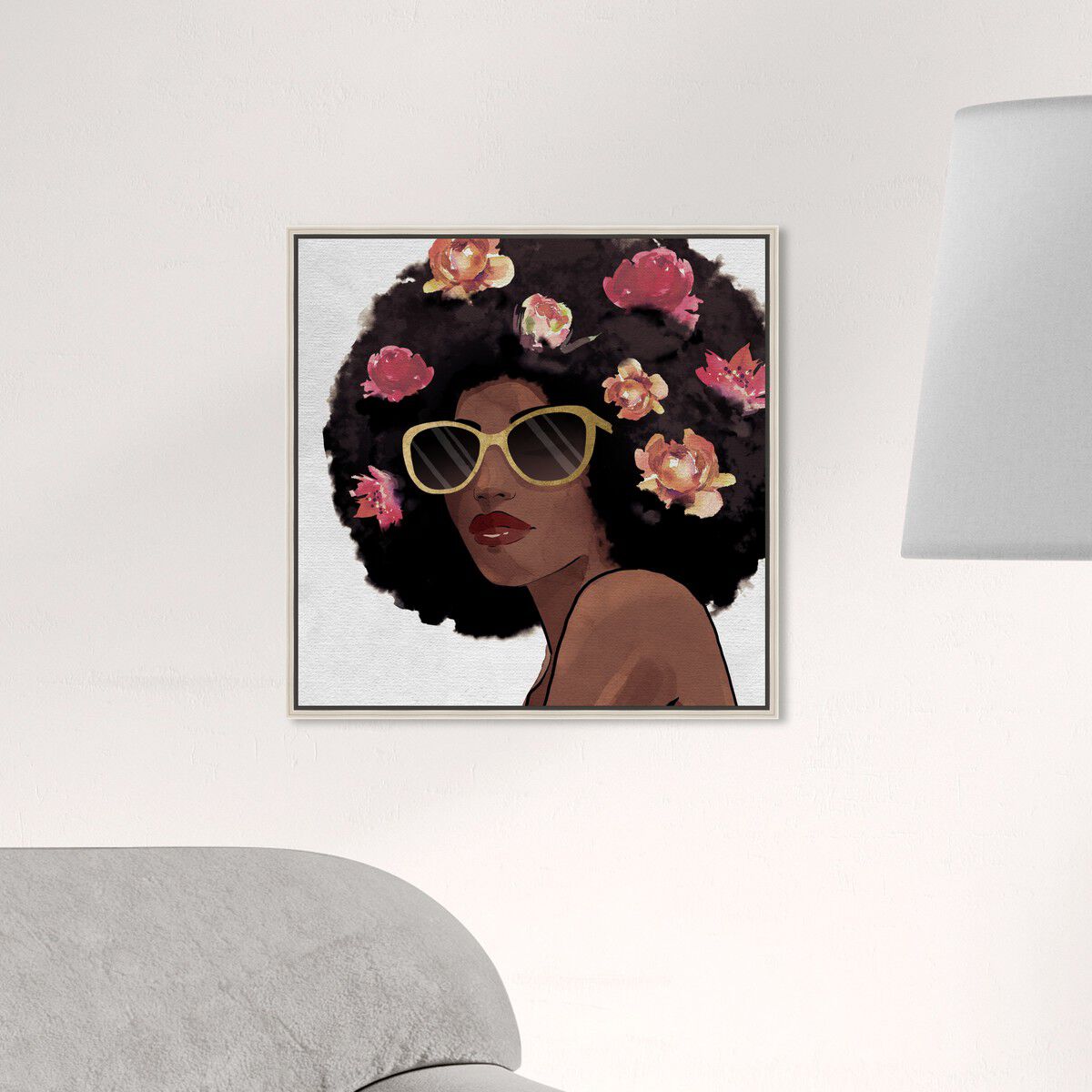 40x40/Framed Canvas/CFL
