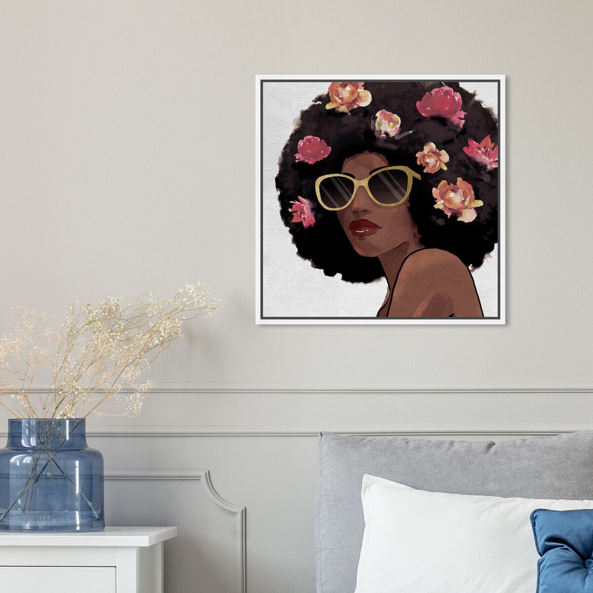 40x40/Framed Canvas/WFL
