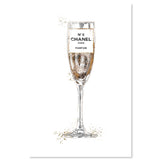 Glam Bubbly Champagne Perfume White