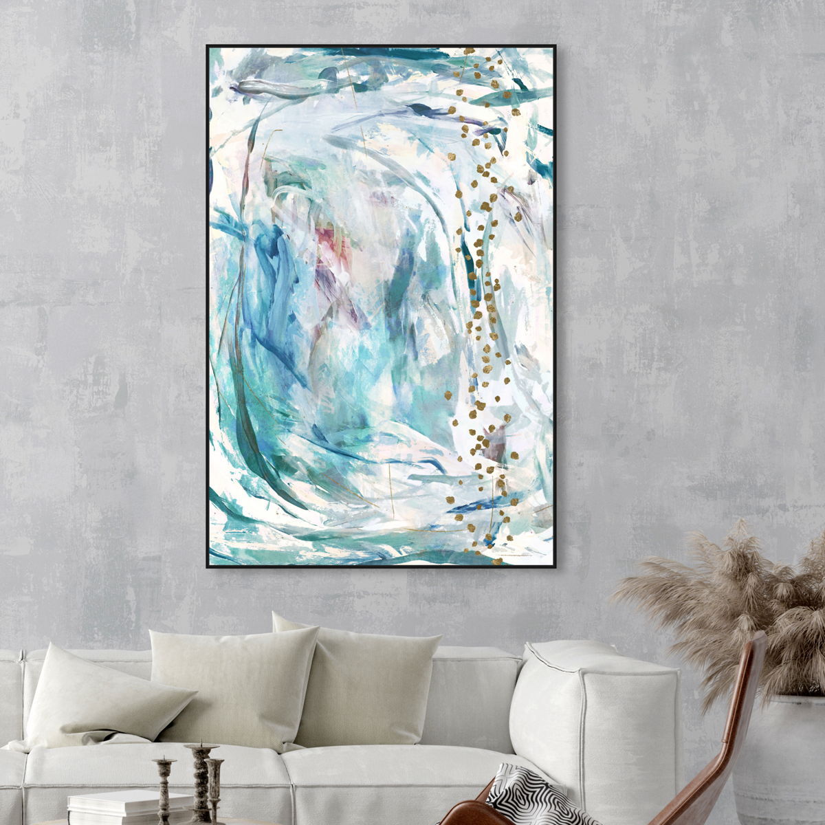 36x54/Framed Canvas/BFL
