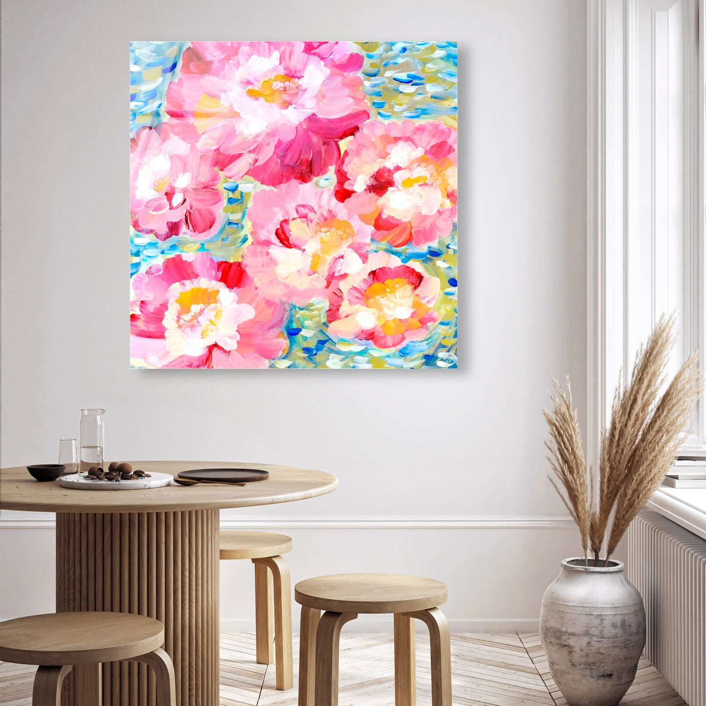 40x40/Acrylic/Unframed
