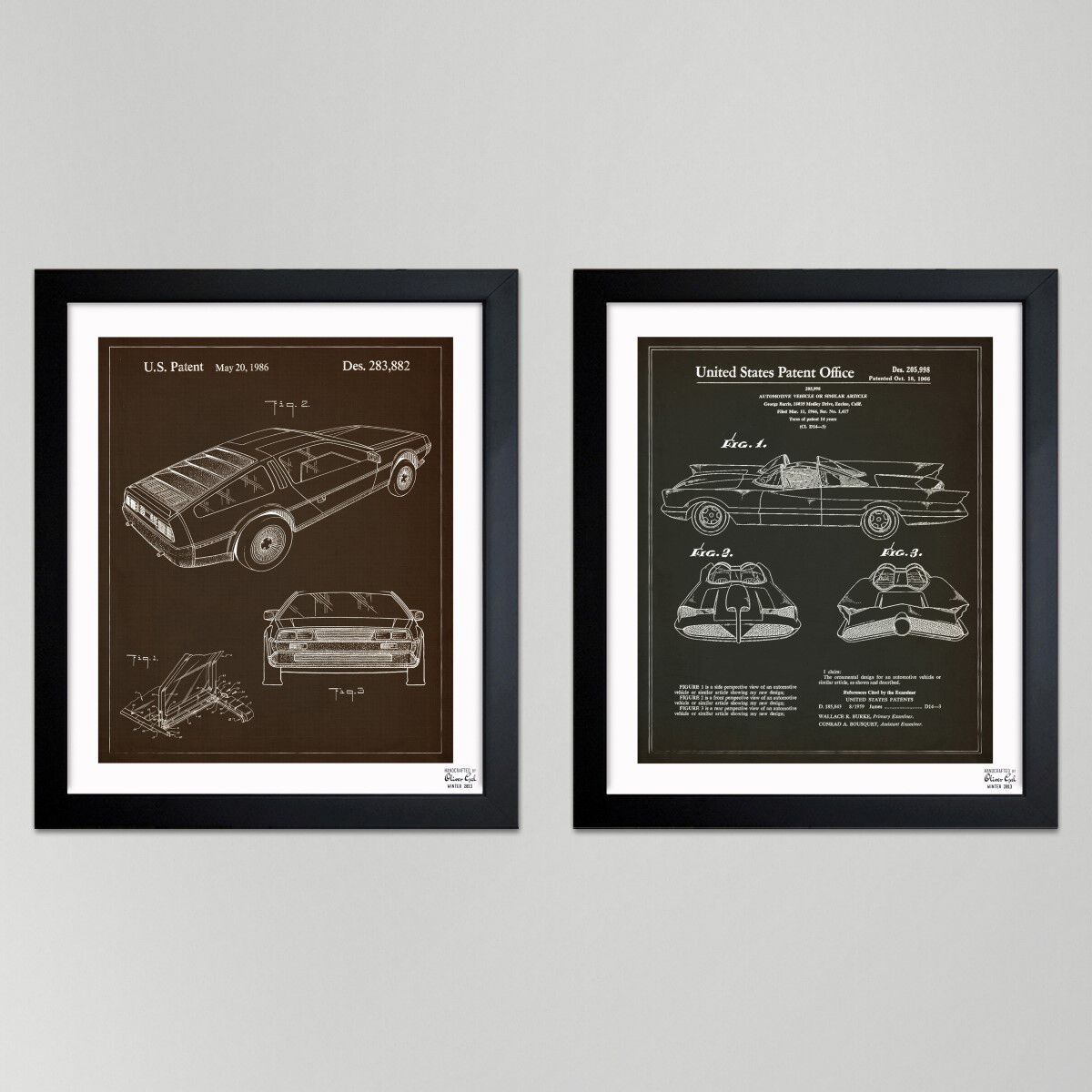 Cars Pack of Two | Wall Art by Oliver Gal