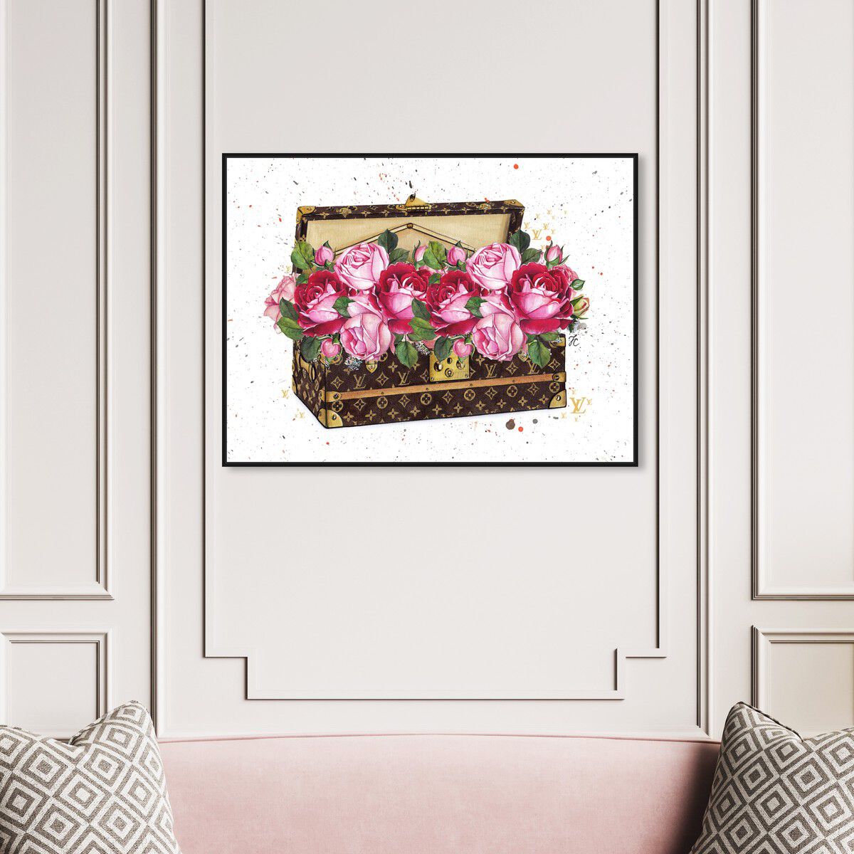 54x36/Framed Canvas/BFL
