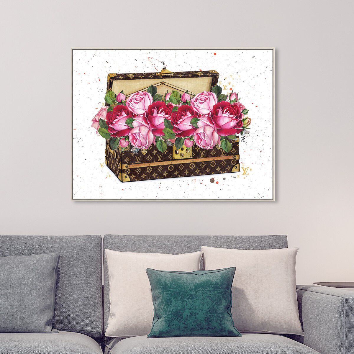 54x36/Framed Canvas/CFL