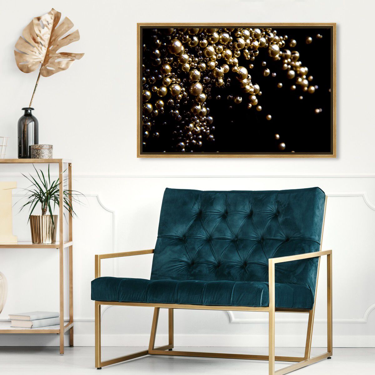 54x36/Framed Canvas/PSGLD
