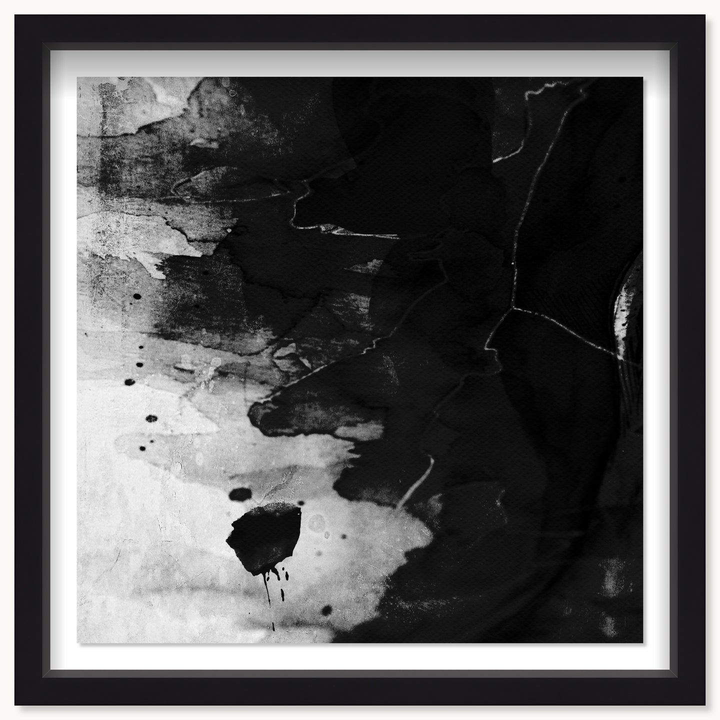 40x40/Shadowbox/SBB/Black Paint