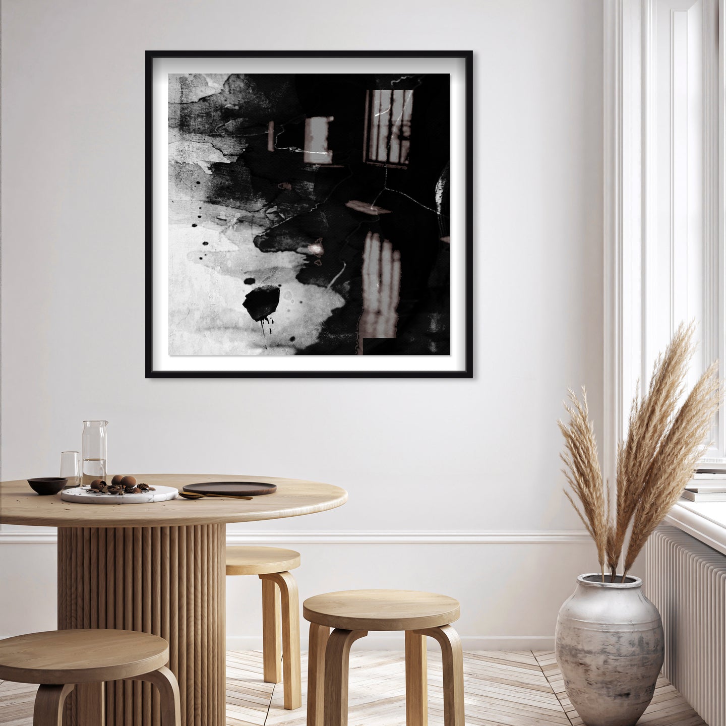 40x40/Shadowbox/SBB/Black Paint