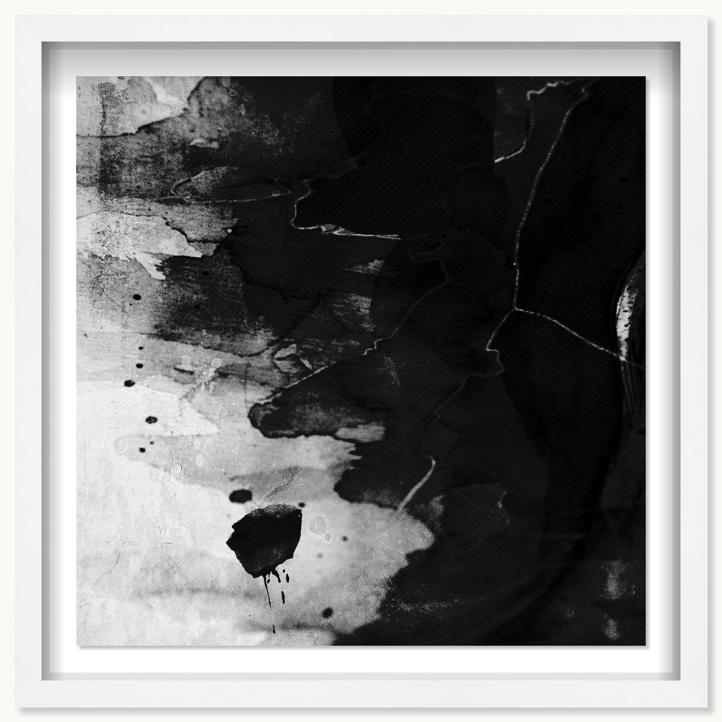 40x40/Shadowbox/SBW/Black Paint