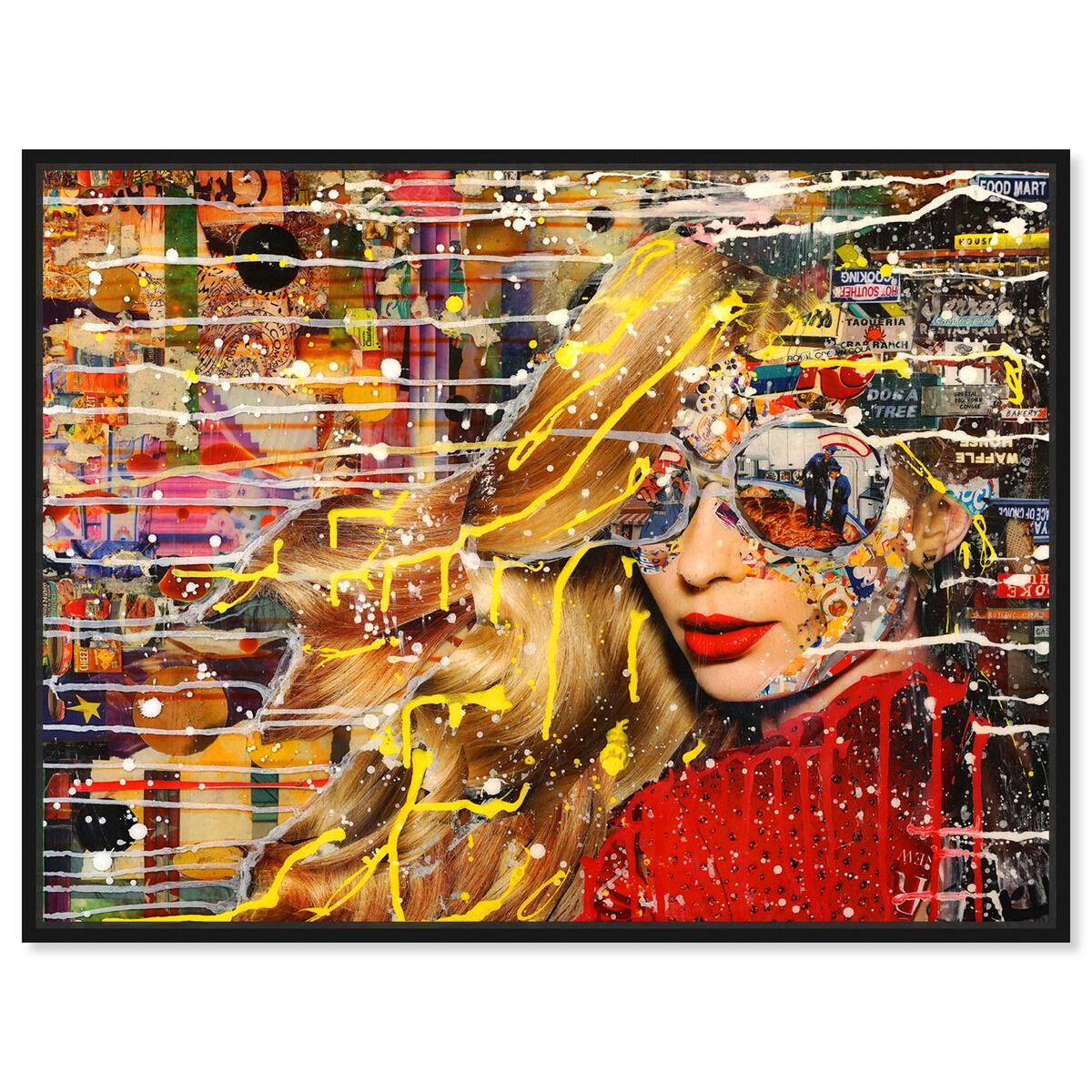 54x36/Framed Canvas/BFL