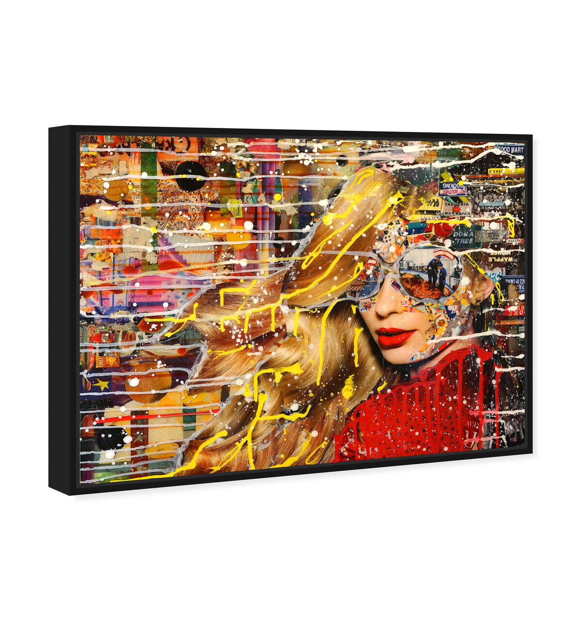 54x36/Framed Canvas/BFL