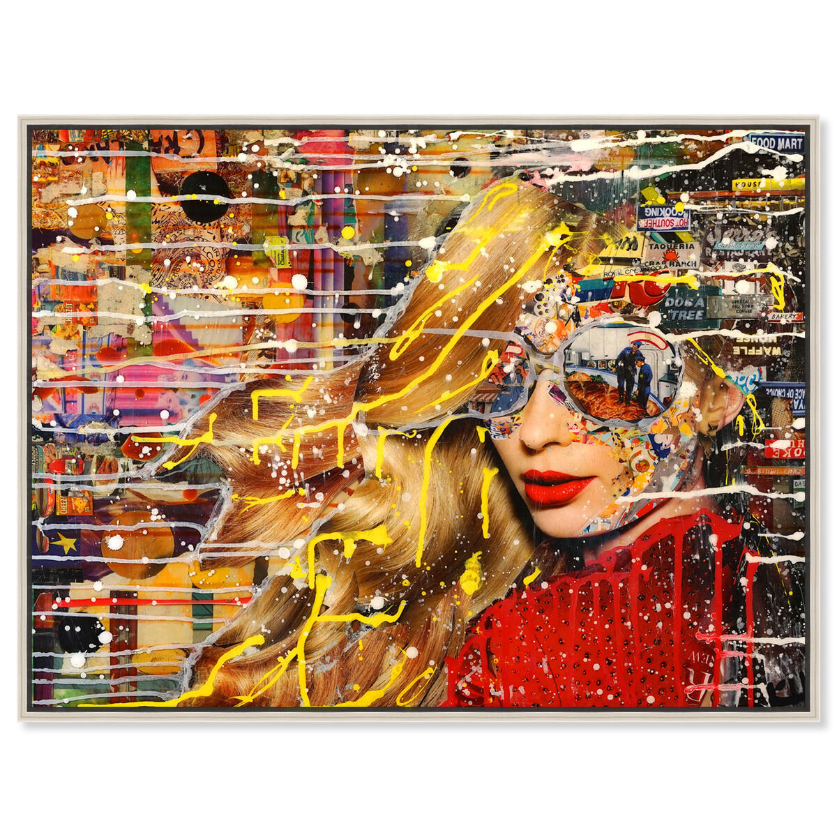 54x36/Framed Canvas/CFL