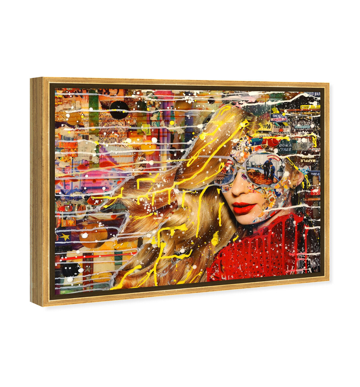 54x36/Framed Canvas/PSGLD