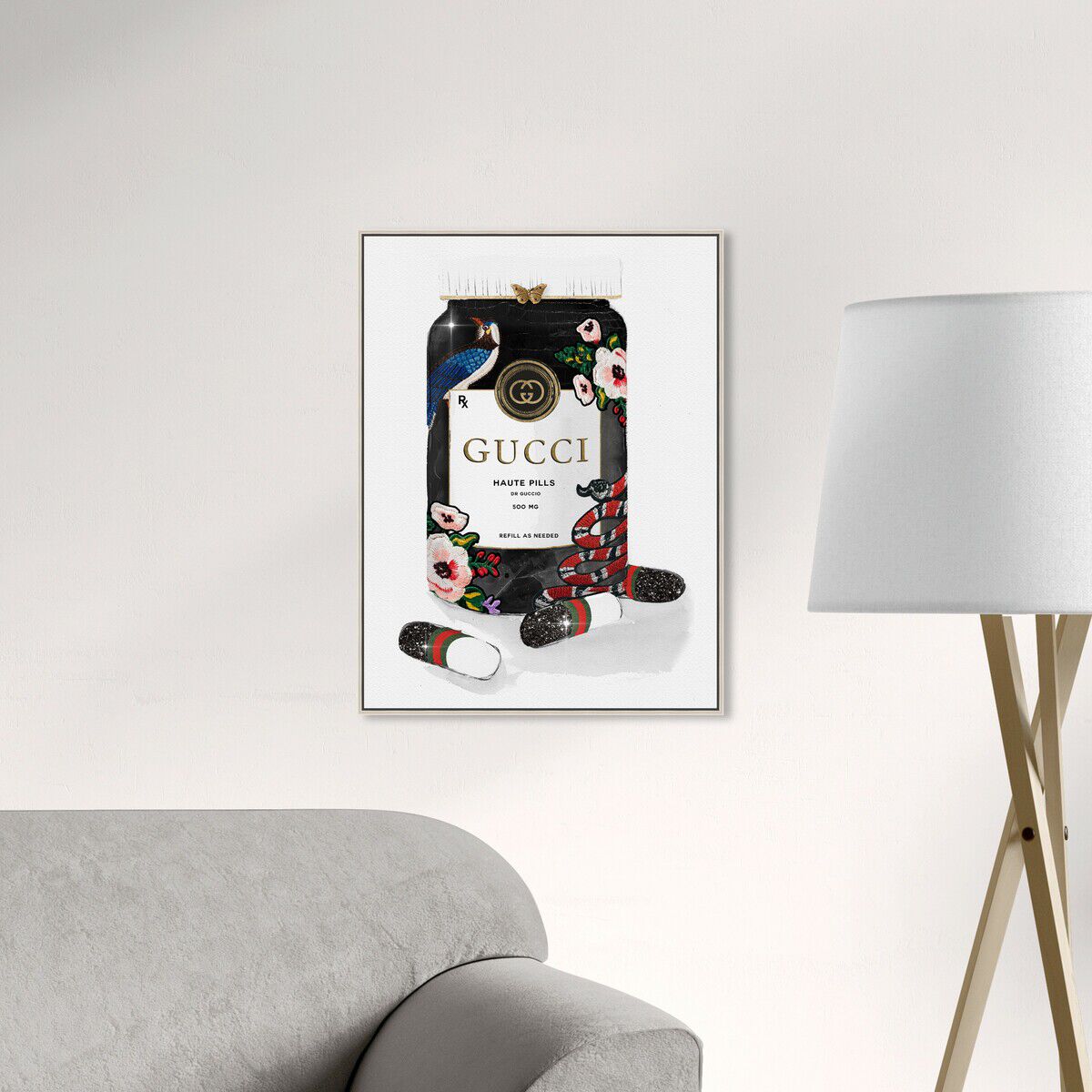 36x54/Framed Canvas/CFL
