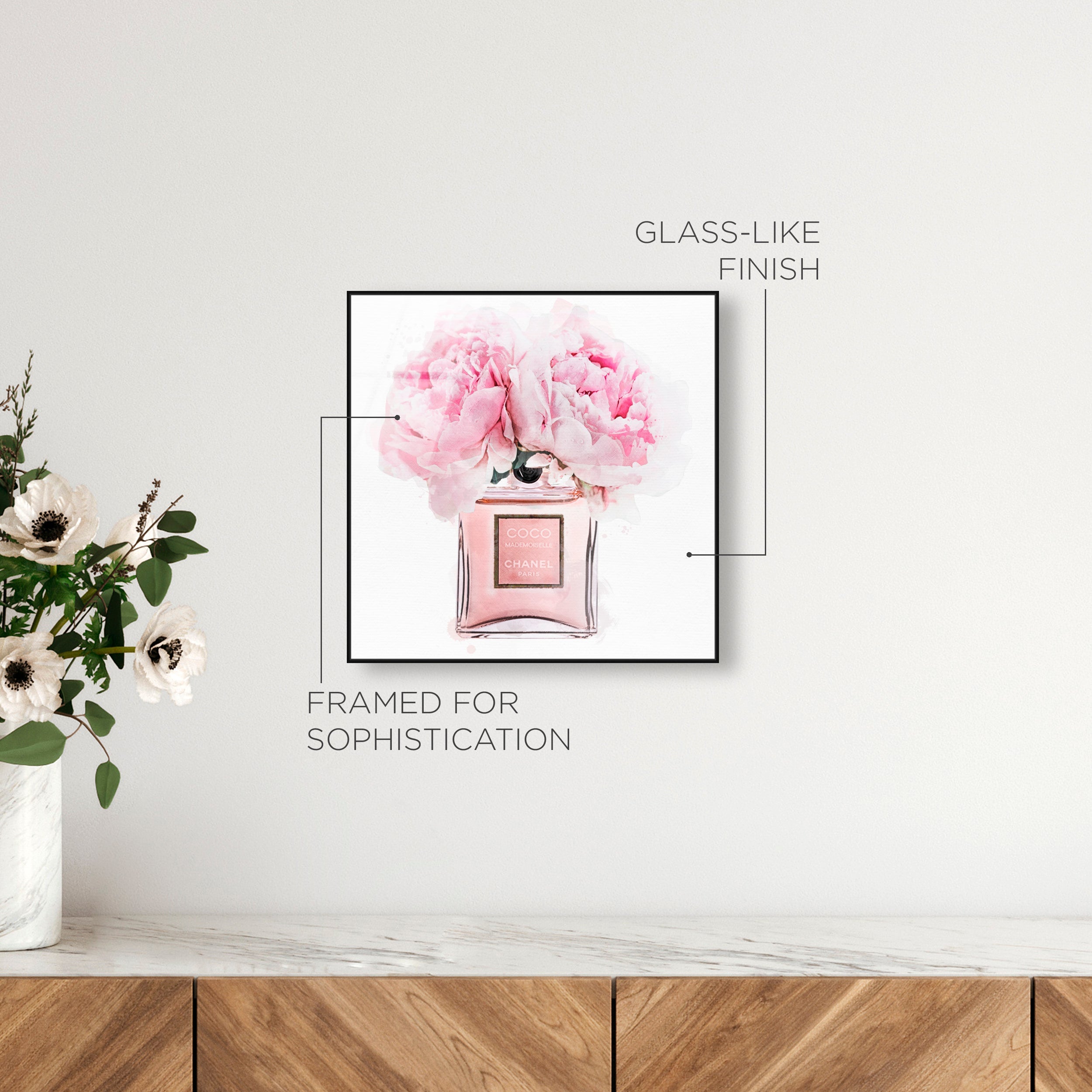 Dawn Morning Bouquet | Floral Wall Art | Oliver Gal
