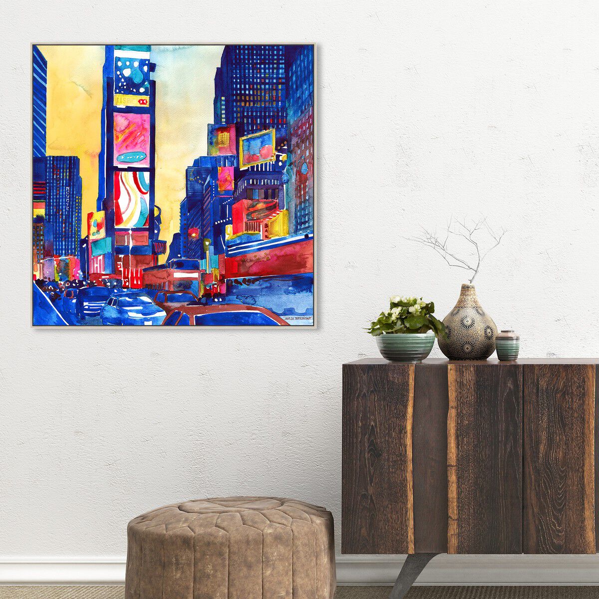 40x40/Framed Canvas/CFL