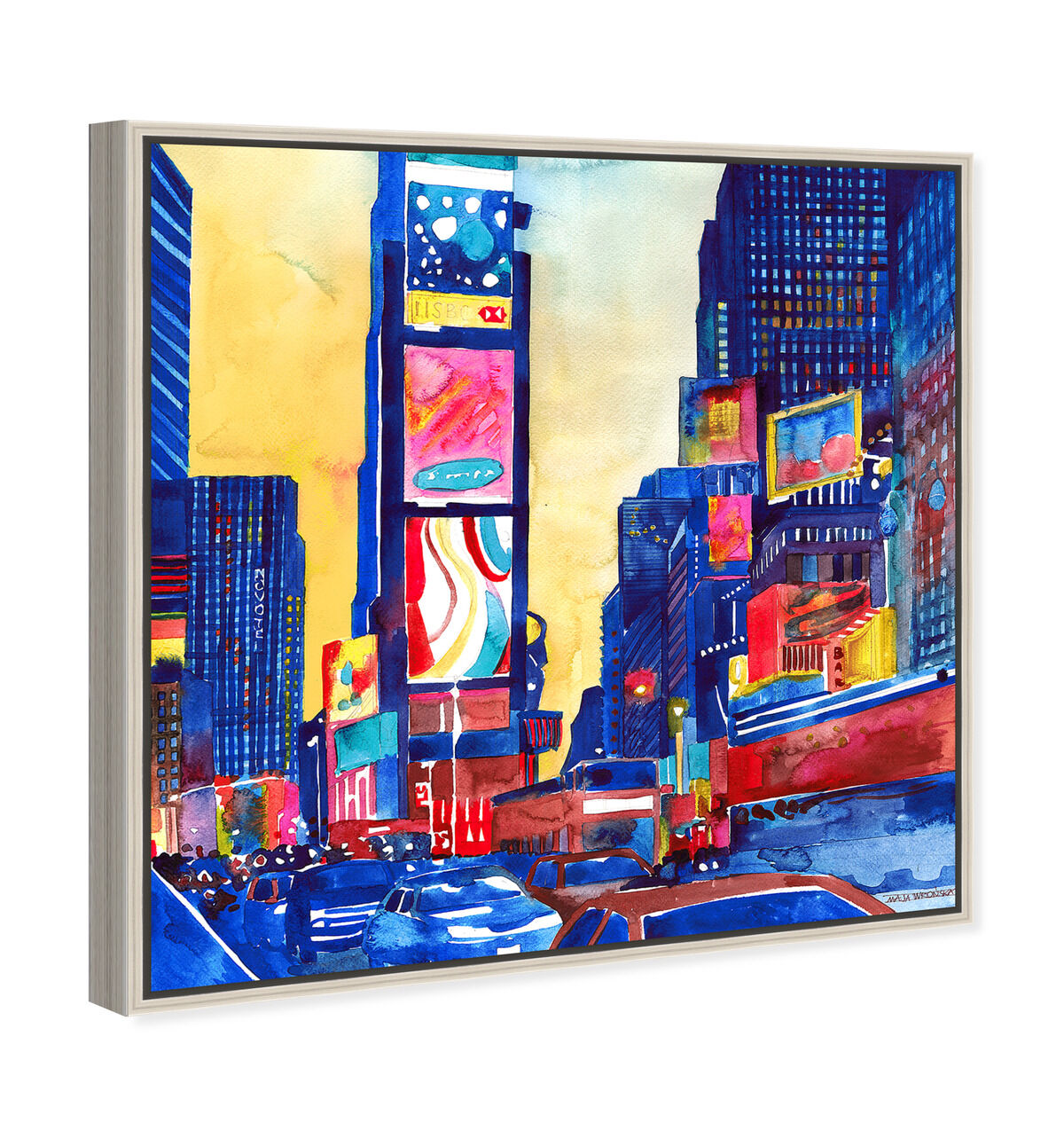 40x40/Framed Canvas/CFL