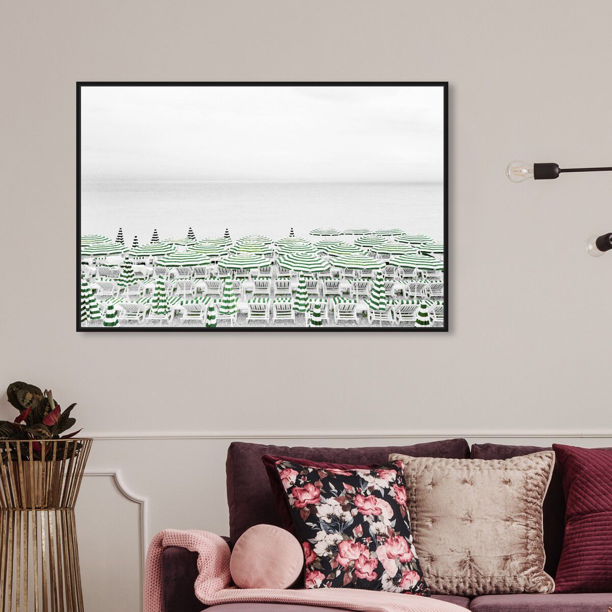 54x36/Framed Canvas/BFL