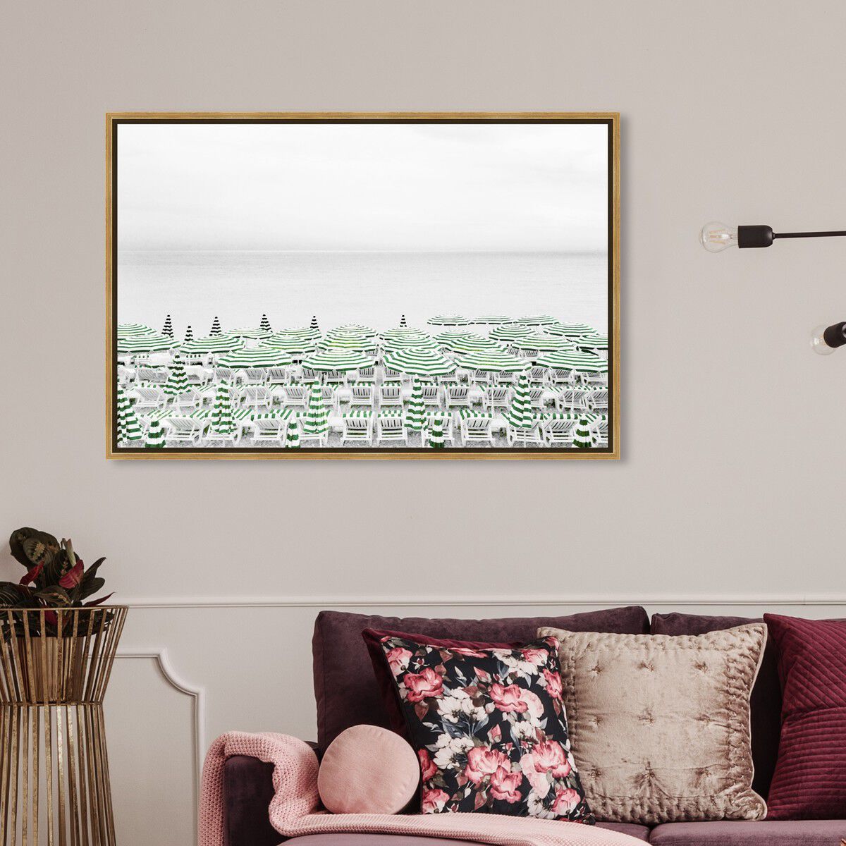 54x36/Framed Canvas/PSGLD