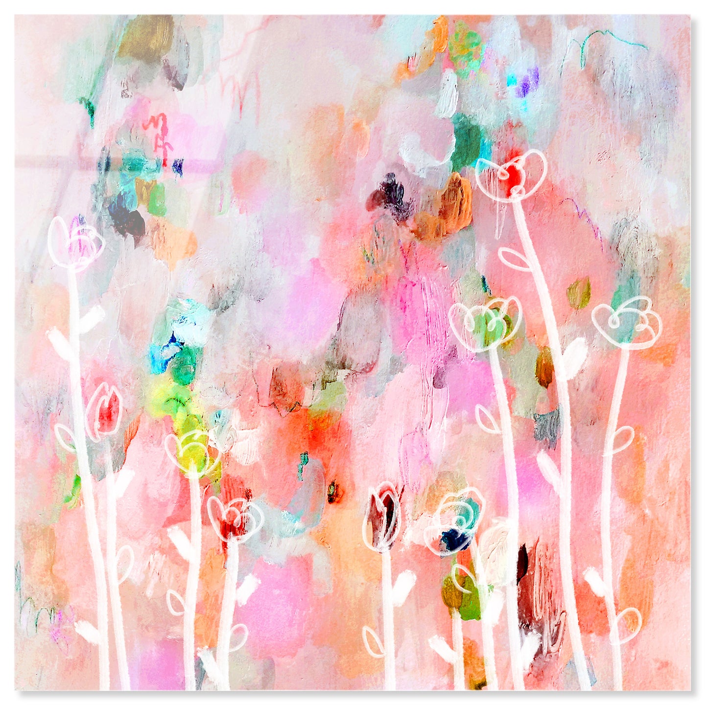 40x40/Acrylic/Unframed