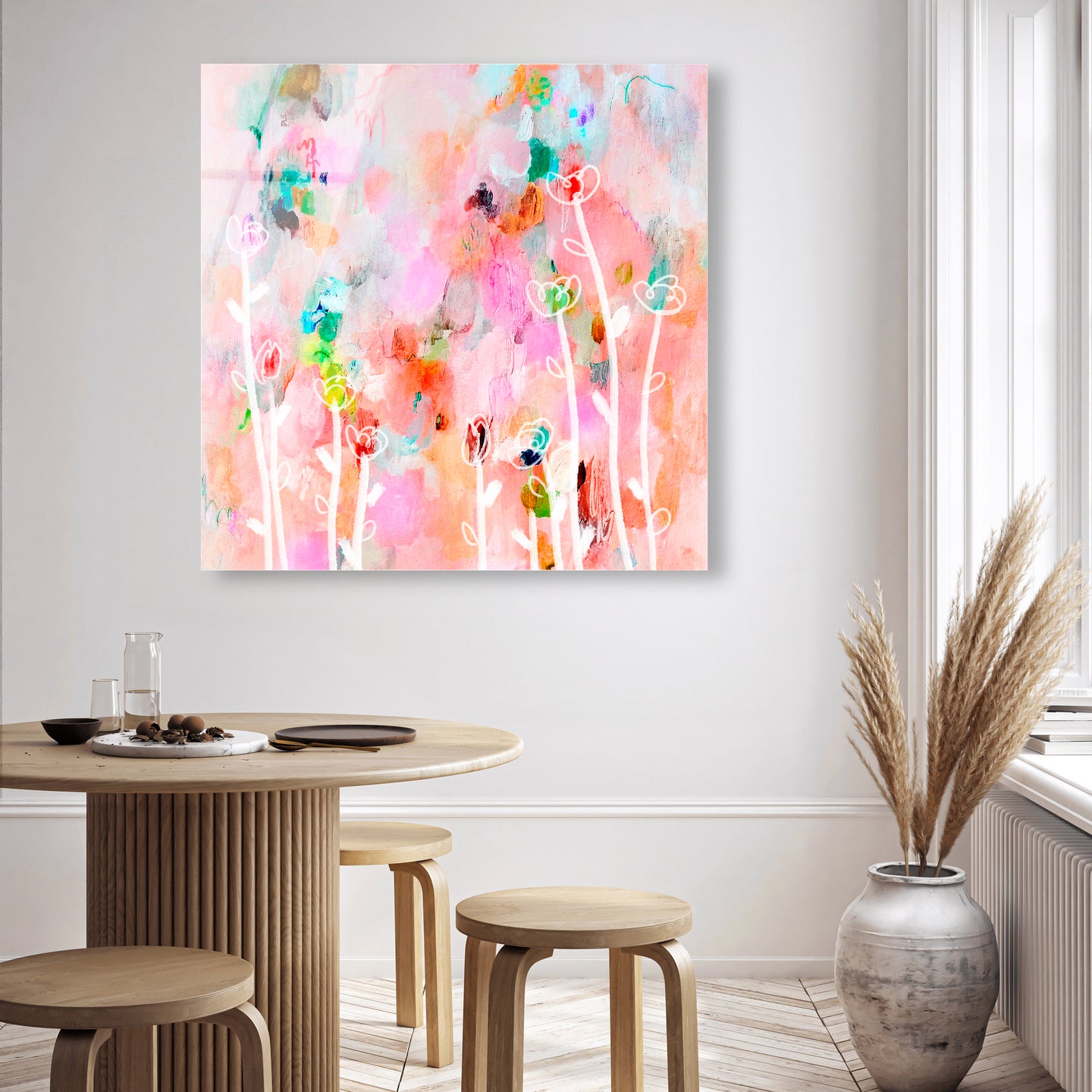 40x40/Acrylic/Unframed