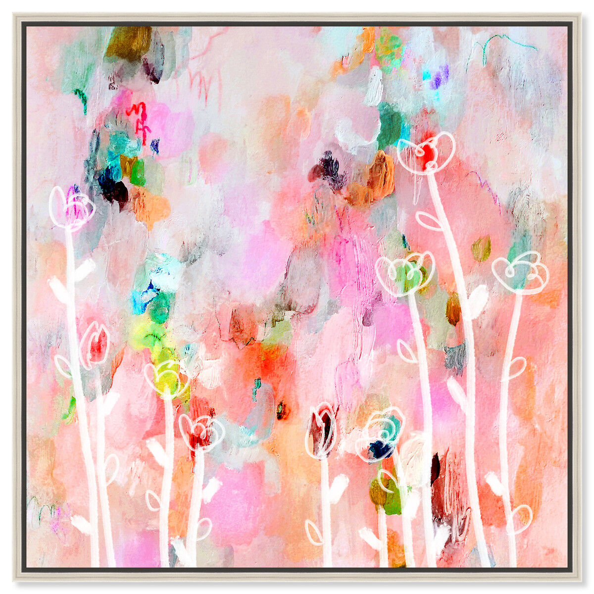 40x40/Framed Canvas/CFL