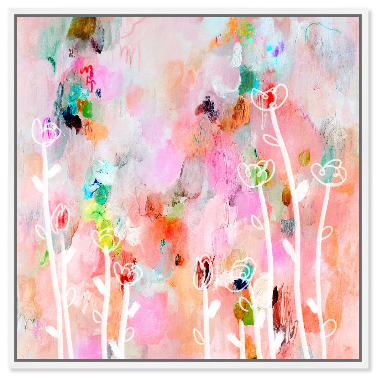 40x40/Framed Canvas/WFL