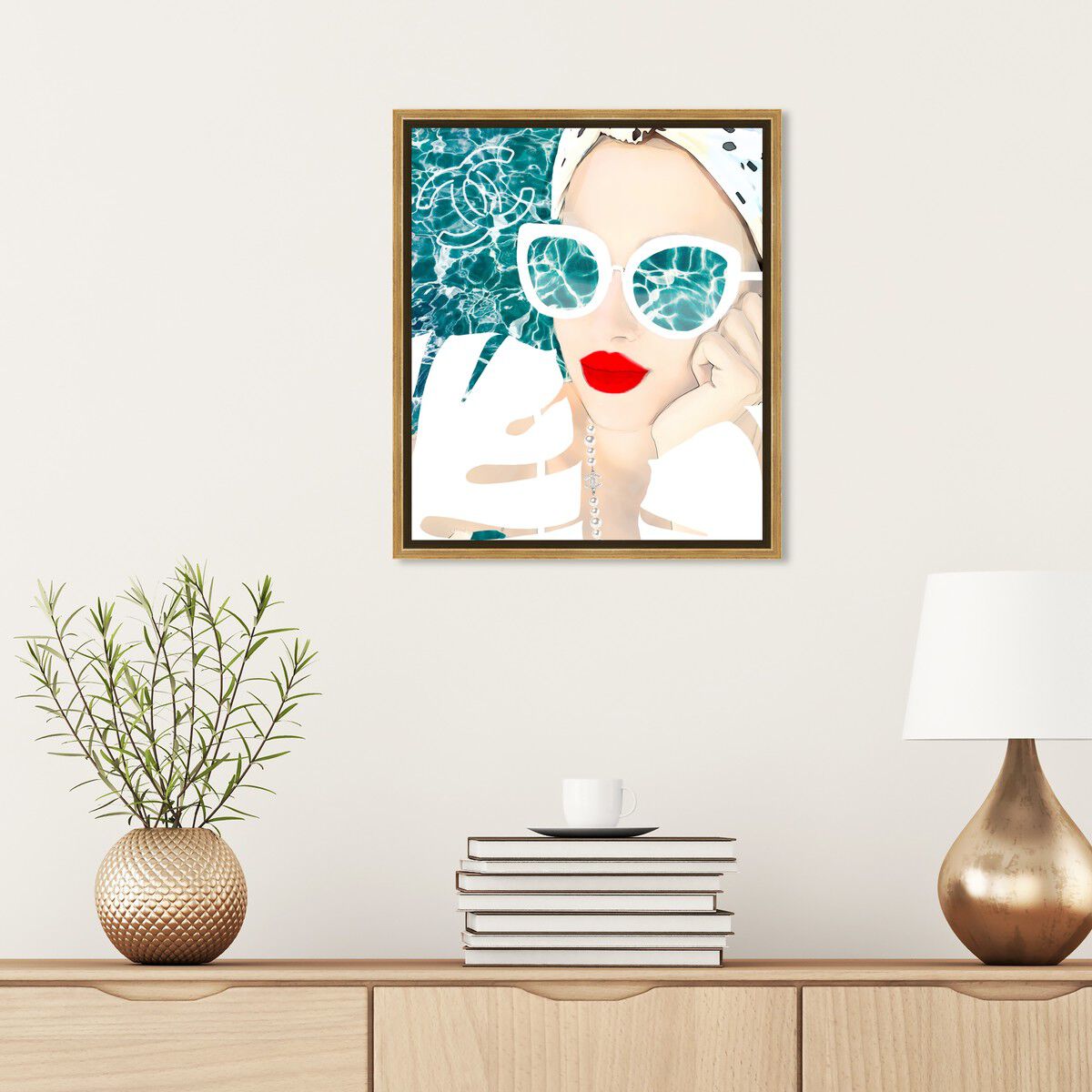 36x45/Framed Canvas/PSGLD