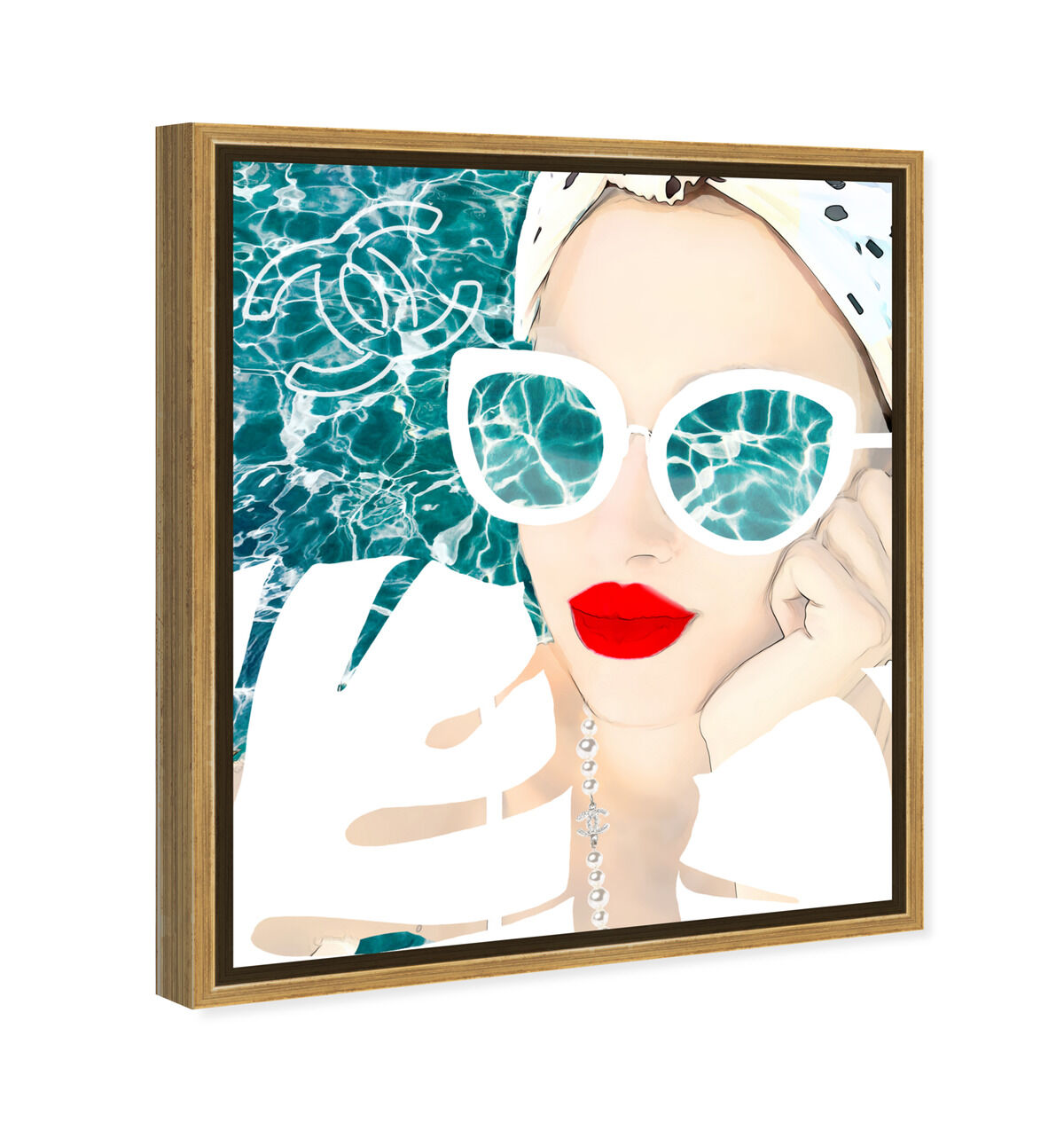 36x45/Framed Canvas/PSGLD