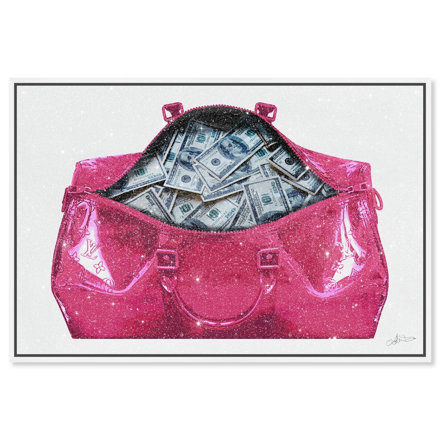 Money Talk Barbie - With hand-applied Shimmer diamond dust