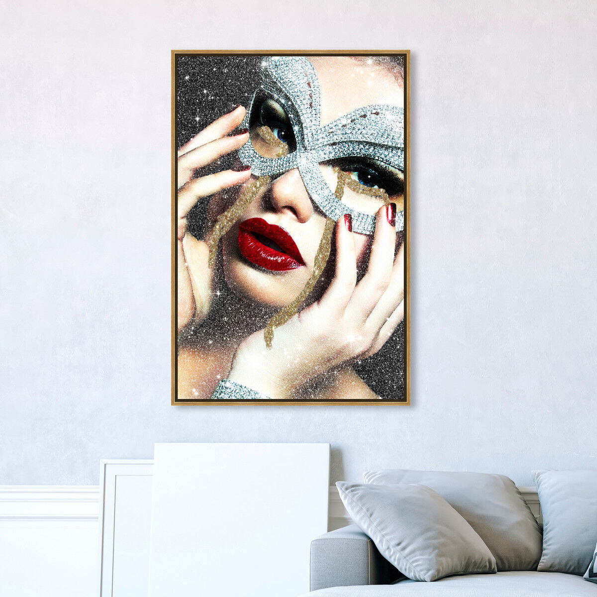 36x54/Framed Canvas/PSGLD