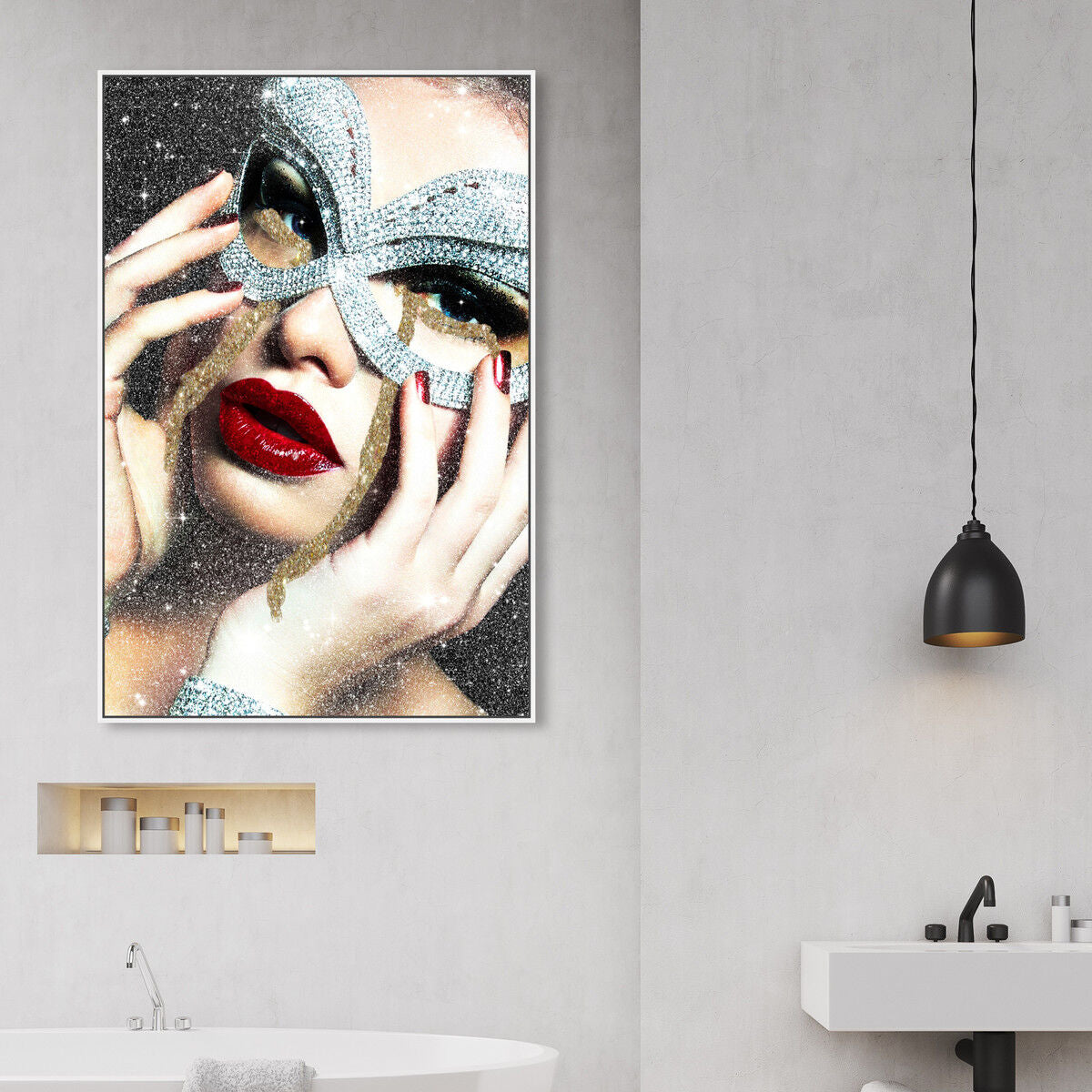 36x54/Framed Canvas/WFL
