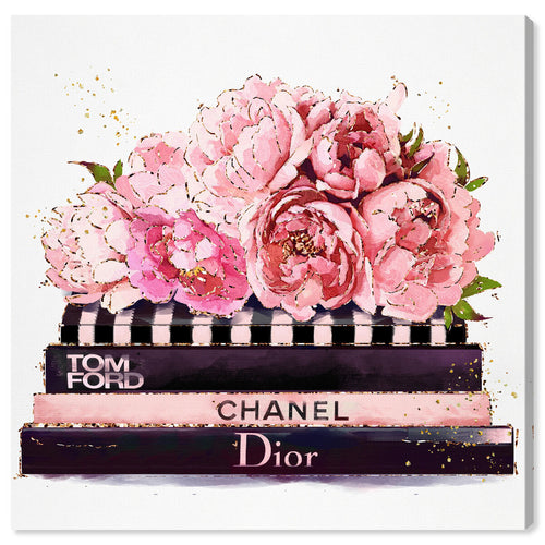 Amazon.com: Oliver Gal 'Dripping Roses and Chanel' The