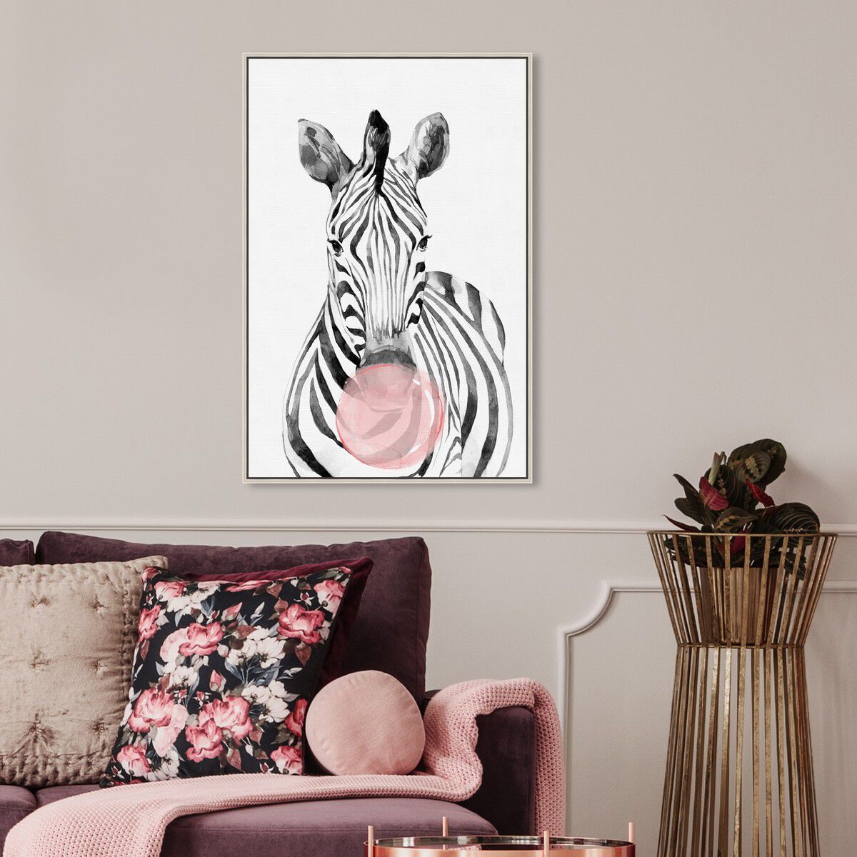 36x54/Framed Canvas/CFL