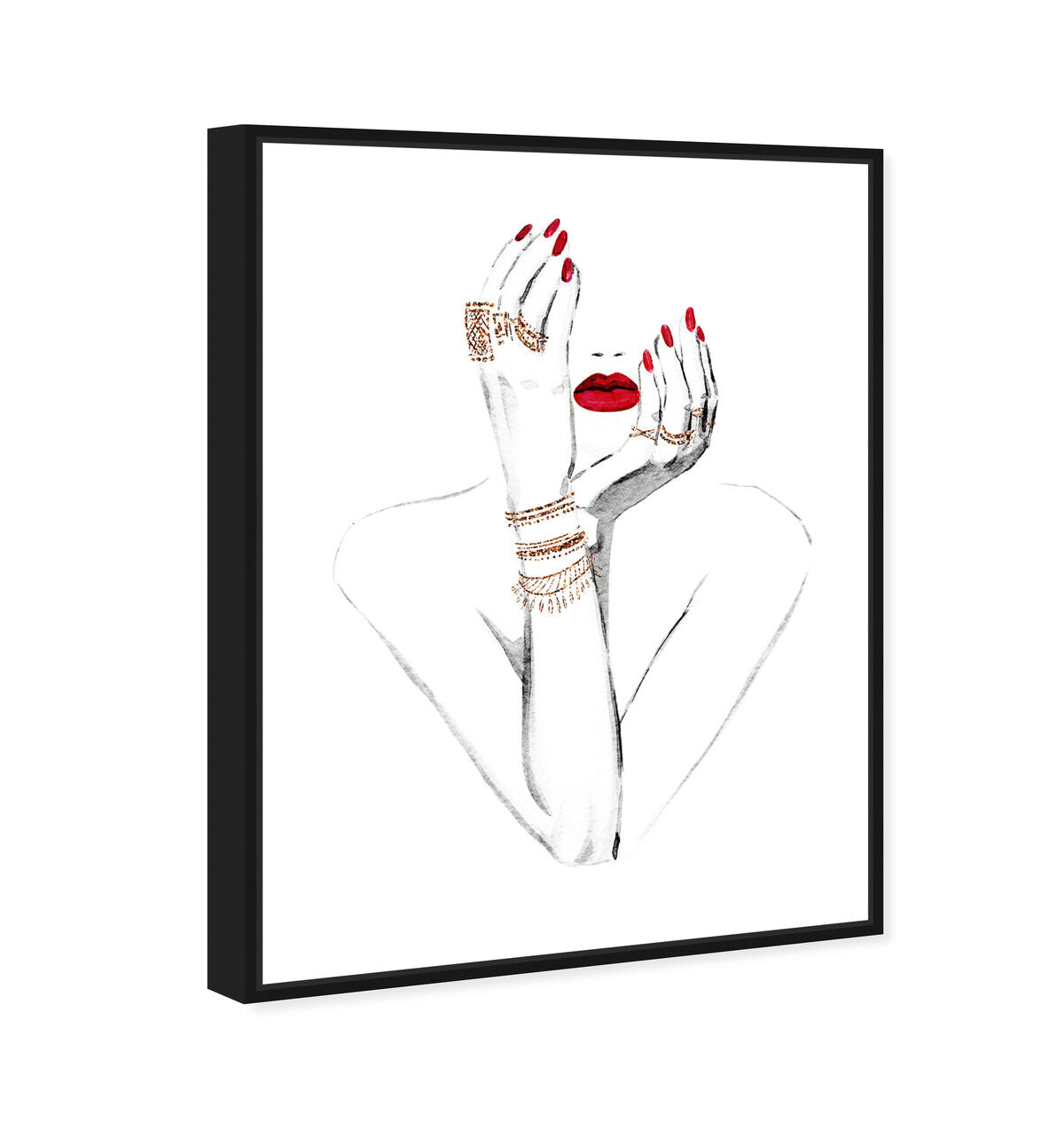36x54/Framed Canvas/BFL