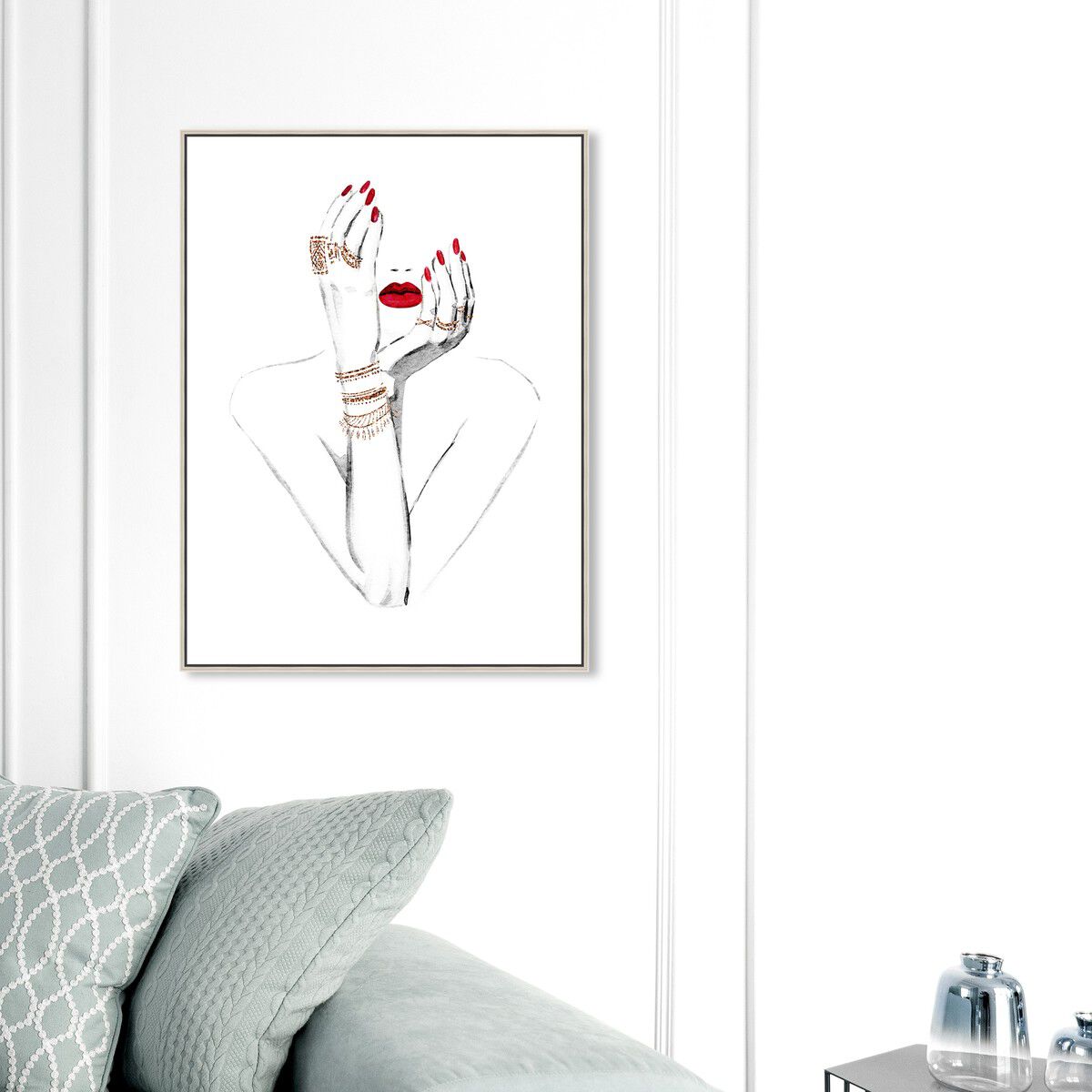 36x54/Framed Canvas/CFL