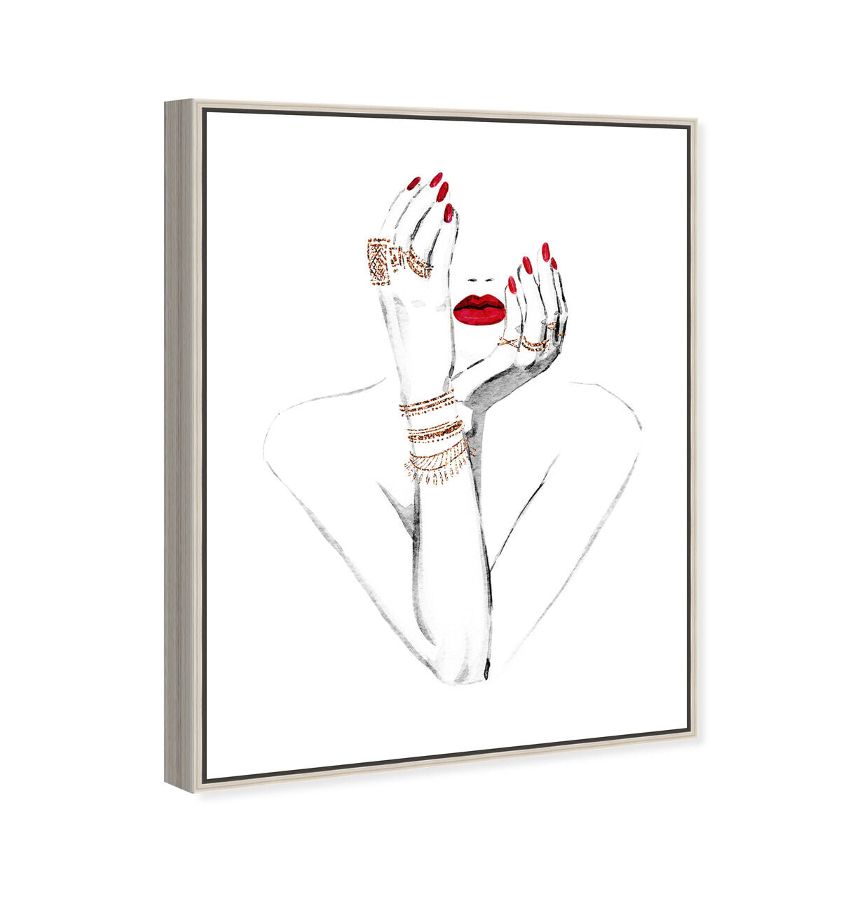 36x54/Framed Canvas/CFL