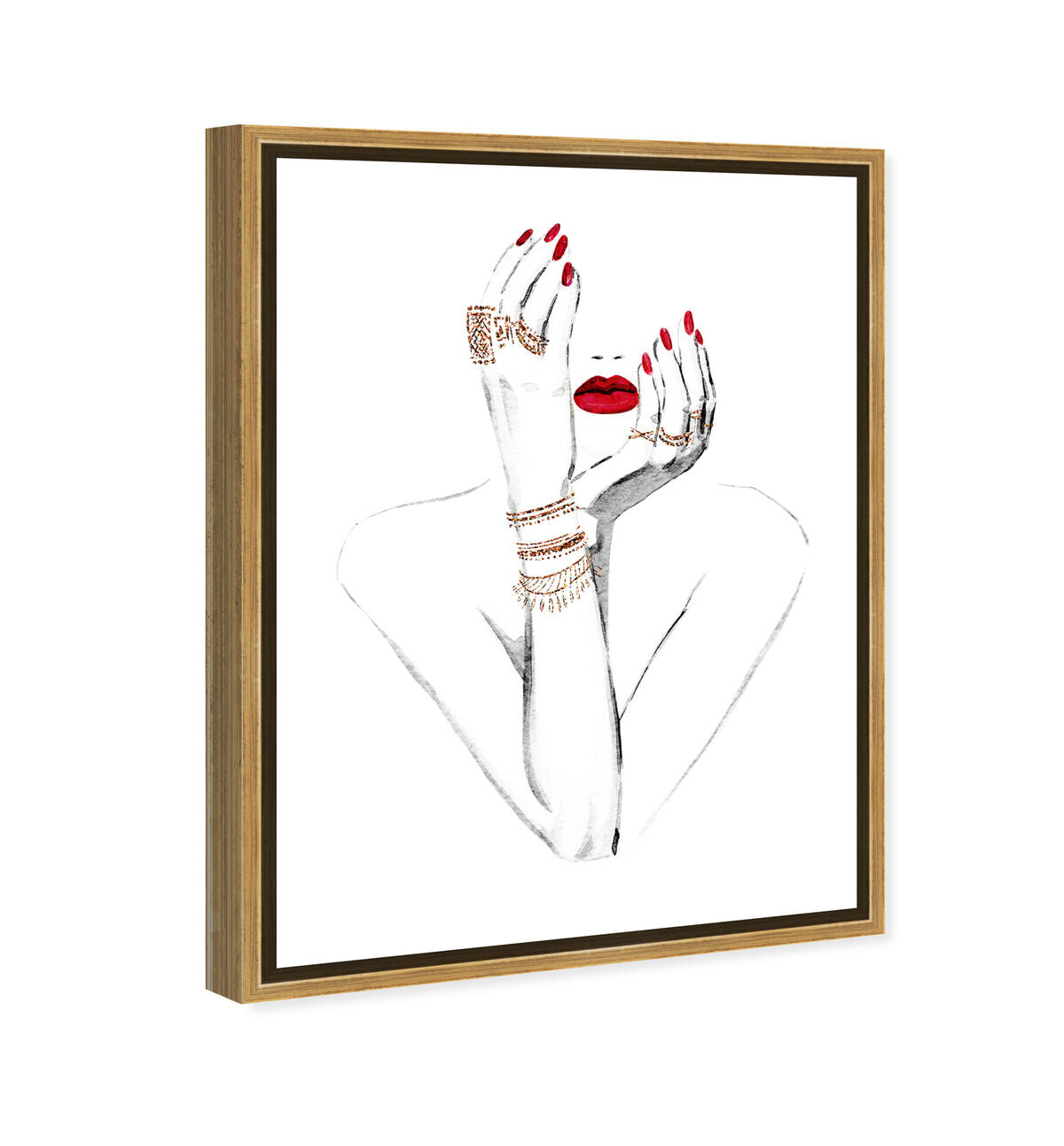 36x54/Framed Canvas/PSGLD