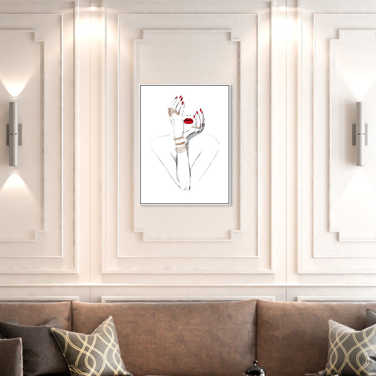 36x54/Framed Canvas/WFL